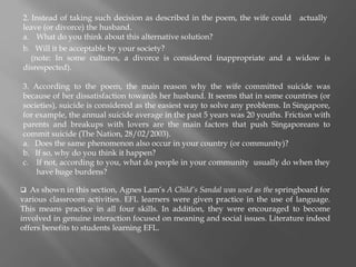 What is English literature based lessons? | PPTX