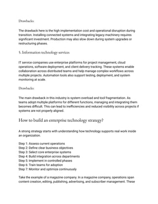 What is Enterprise Technology? The Backbone of Modern Business ...