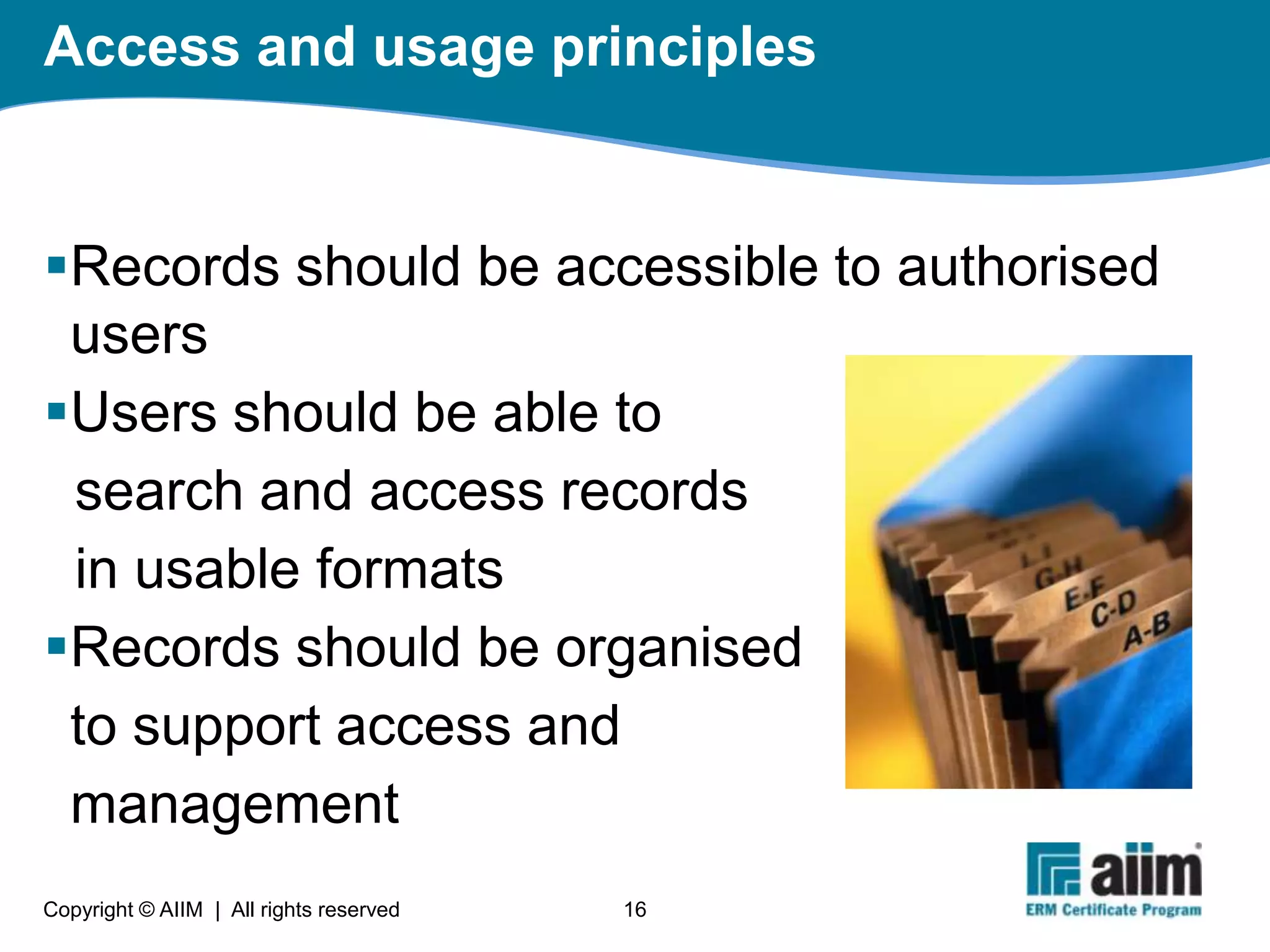 What is Electronic Records Management?