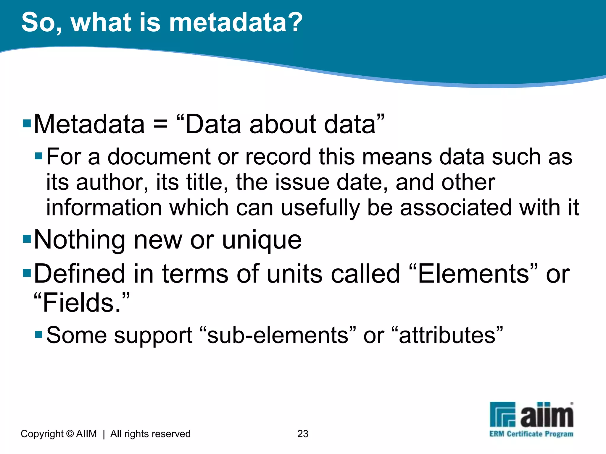 What is Electronic Records Management?