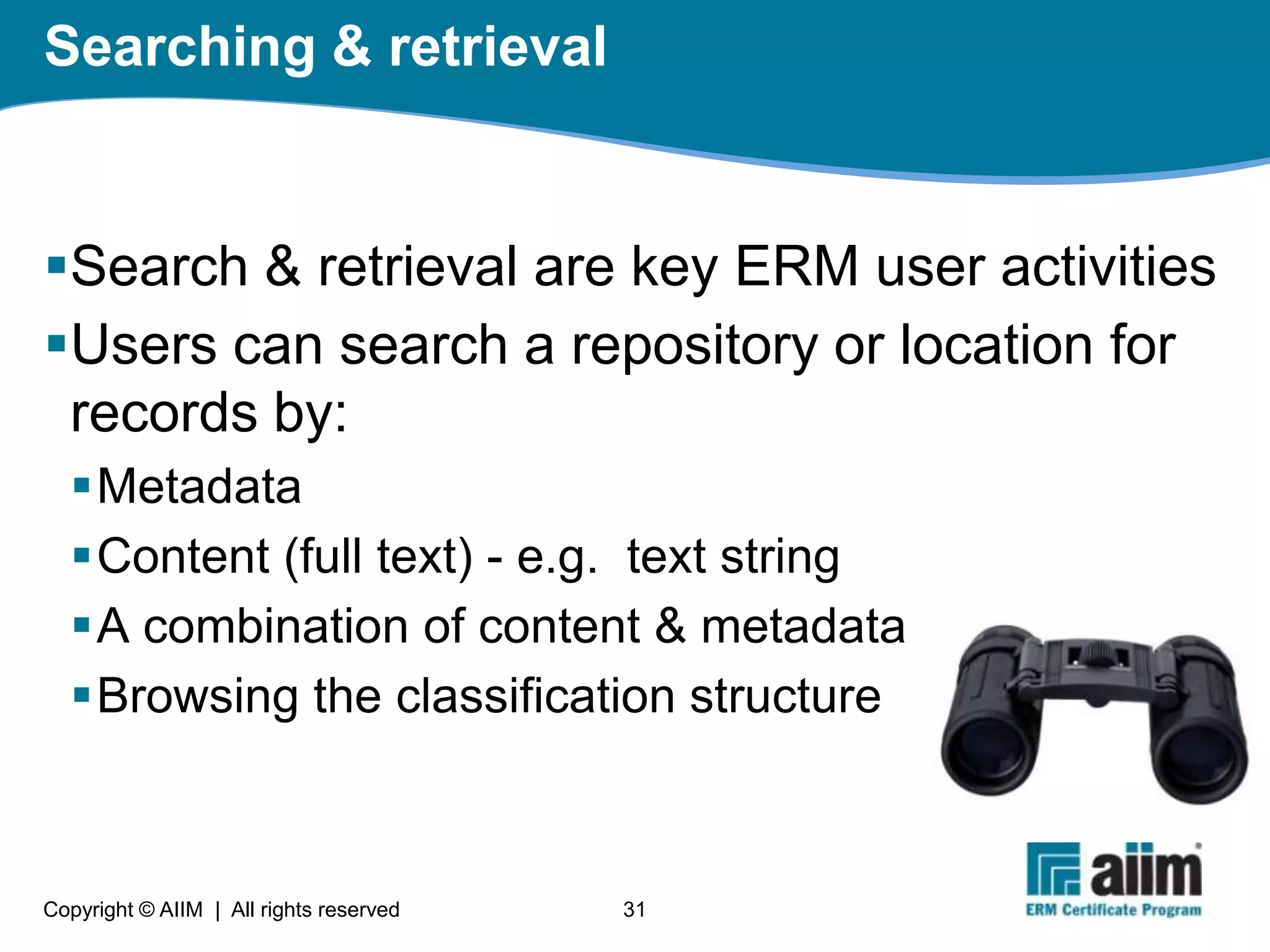 What is Electronic Records Management?