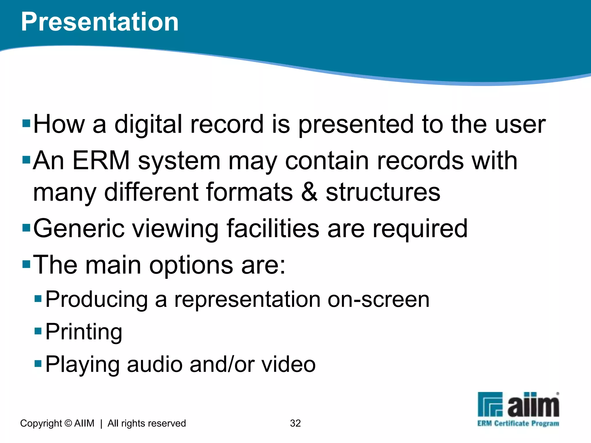 What is Electronic Records Management?