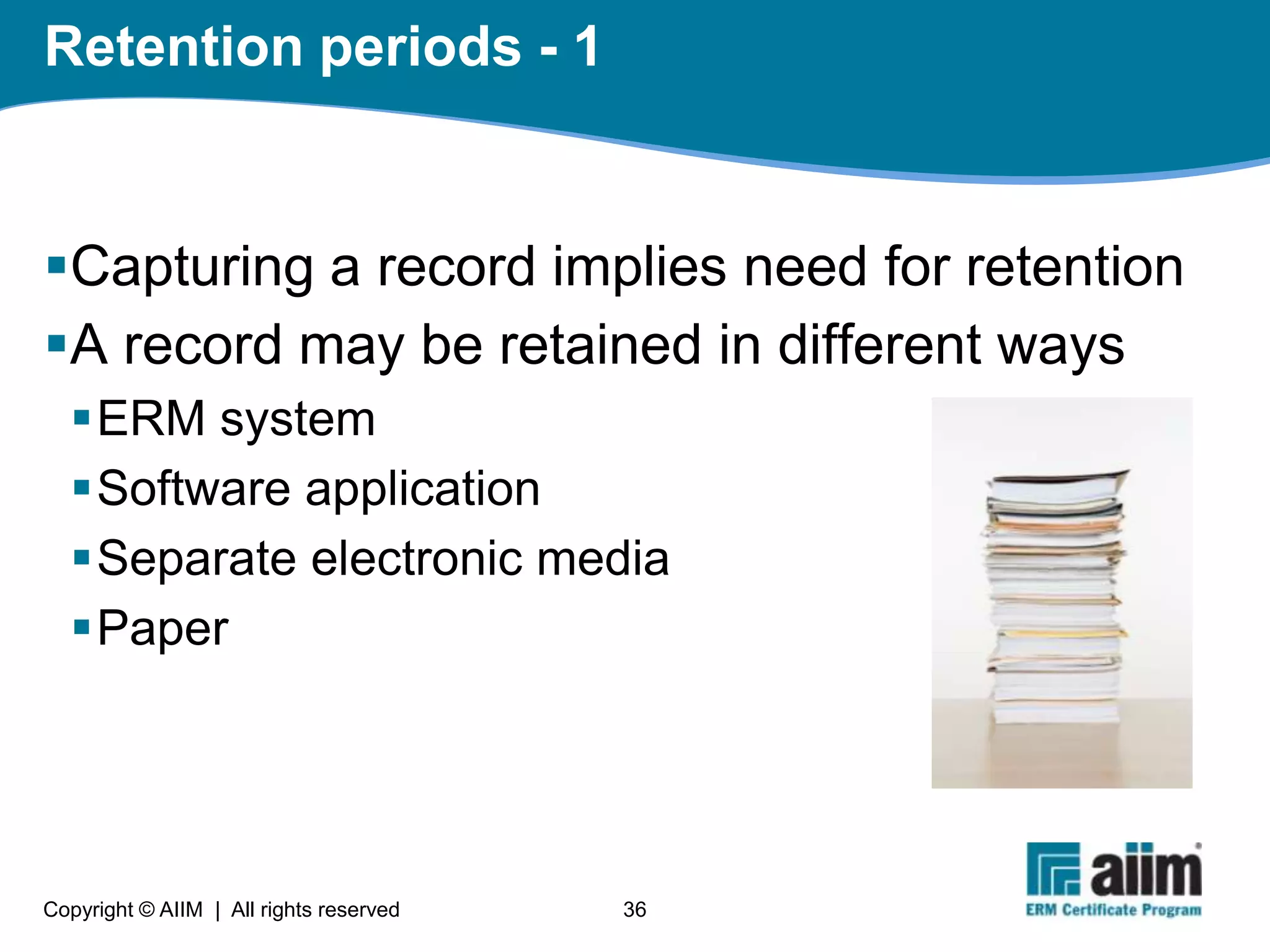 What is Electronic Records Management?