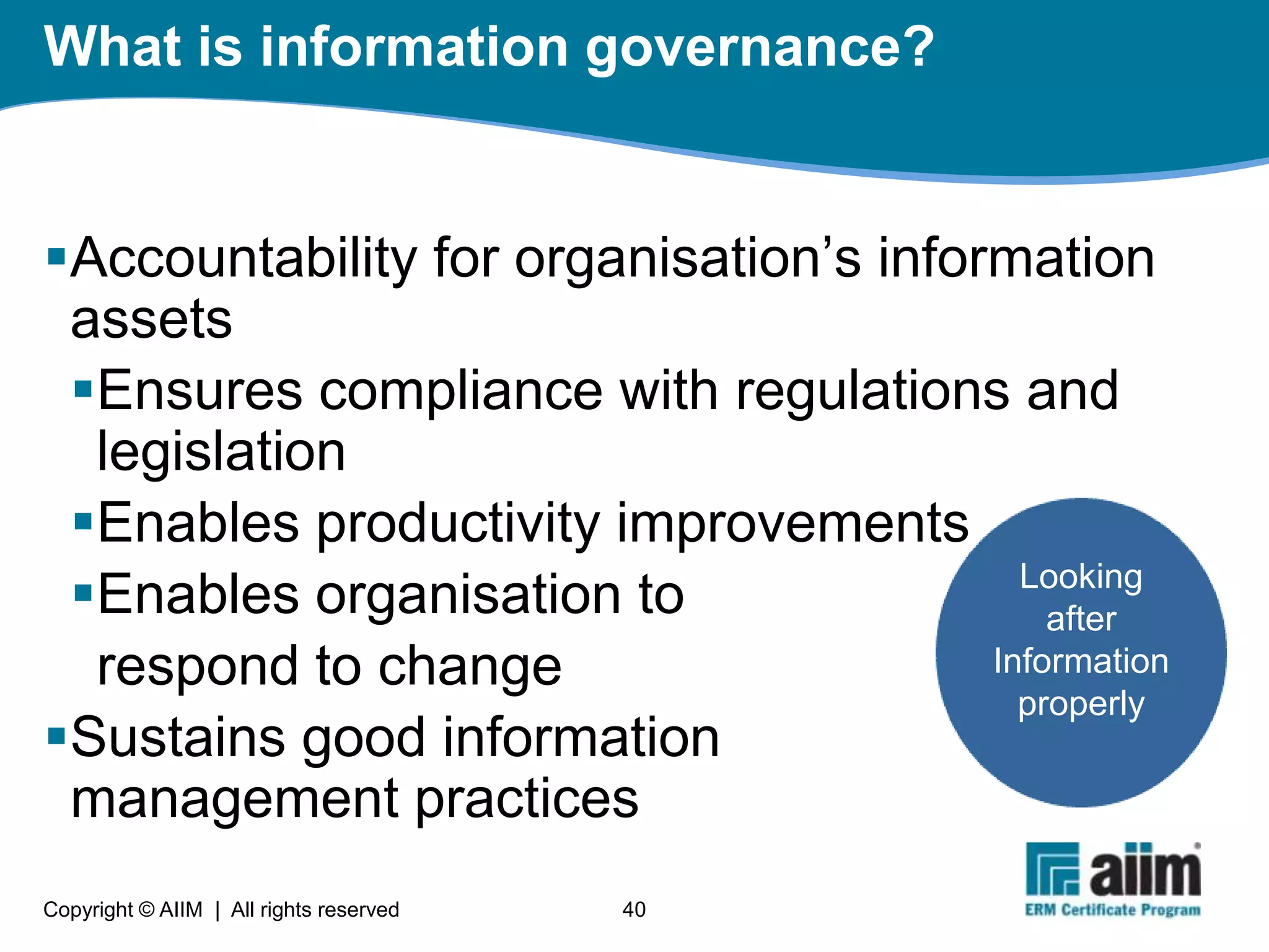 What is Electronic Records Management?