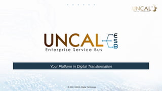 © 2022. UNCAL Digital Technology
© 2022. UNCAL Digital Technology
Your Platform in Digital Transformation
 