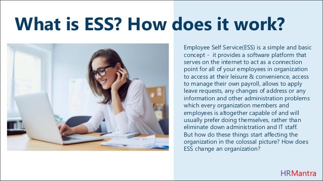 What Is ESS And Its Benefits 