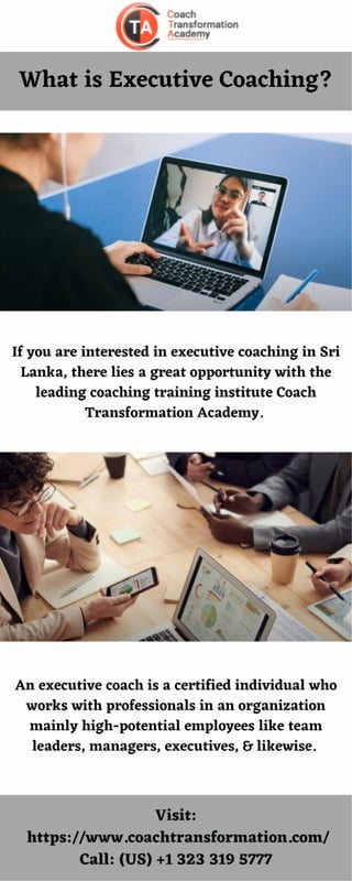 What is Executive Coaching – Coach Transformation Academy
