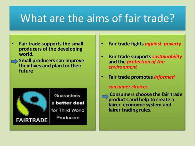What is fair trade?