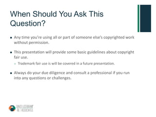 What Is Fair Use? | PPT