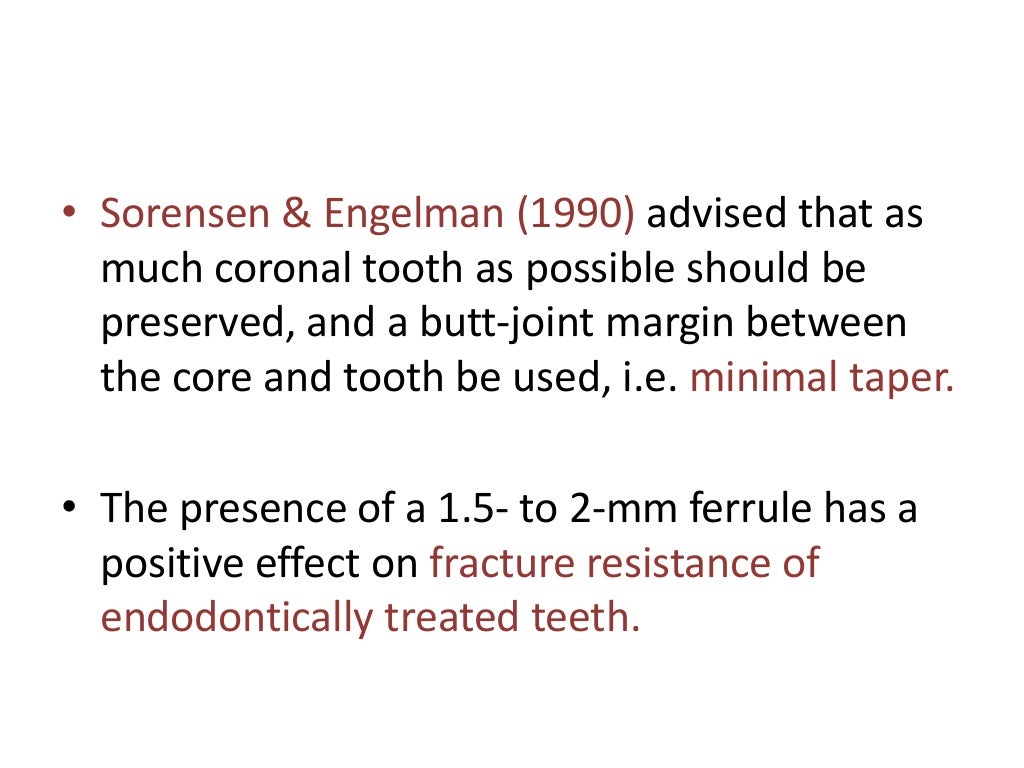 What is ferrule