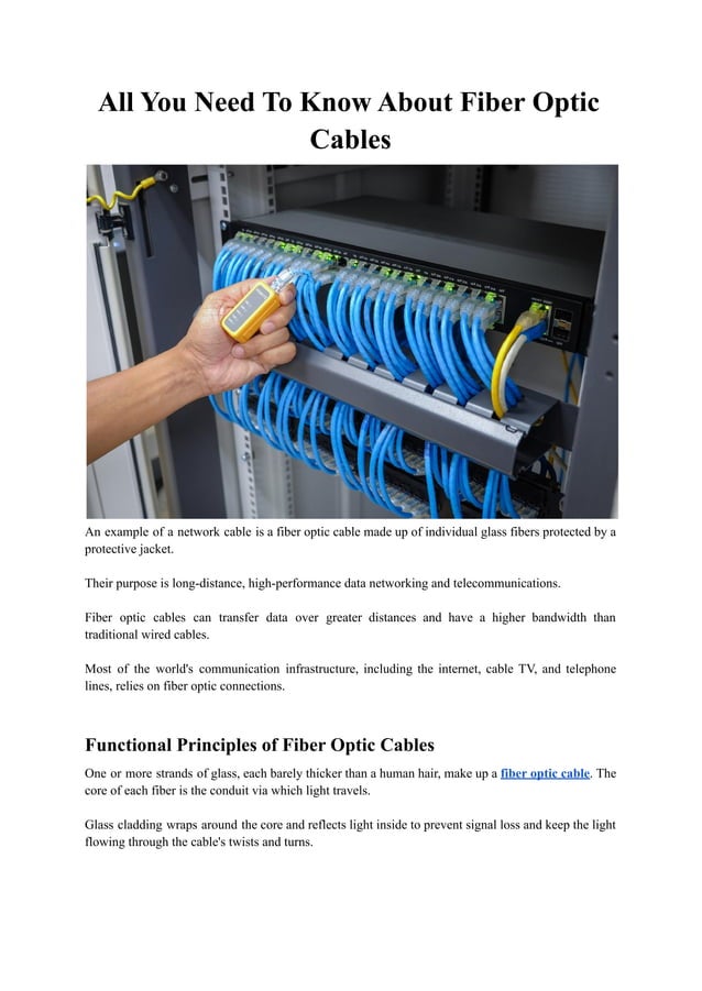 What is Fiber Optics Definition, Meaning & Explanation.pdf