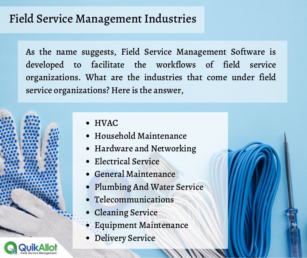 What is Field Service Management Benefits of the Tool For 2020