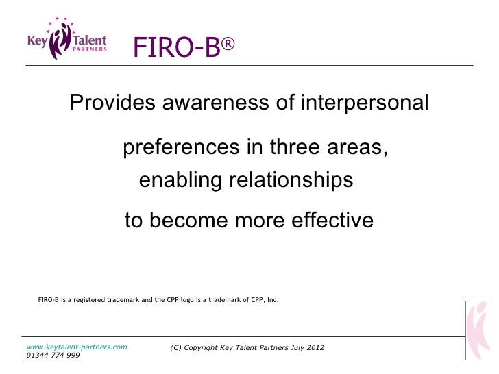 What Is Firo B