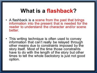 Flashback Technique in Grain of Wheat | PPTX