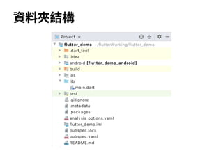 資料夾結構
 