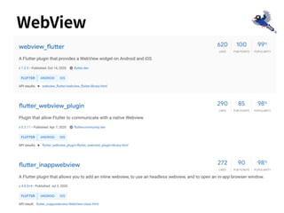 WebView
 