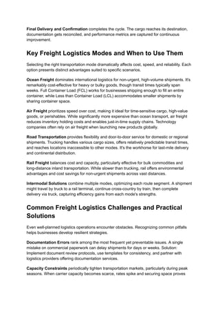 What Is Freight Logistics and How Does It Work_ A Complete Guide for ...