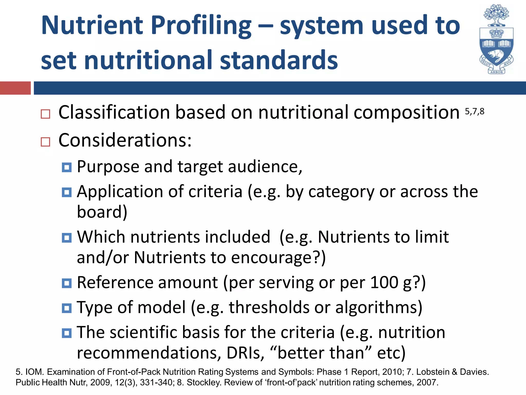 What Is Front Of Pack Labelling_2013 | PPT