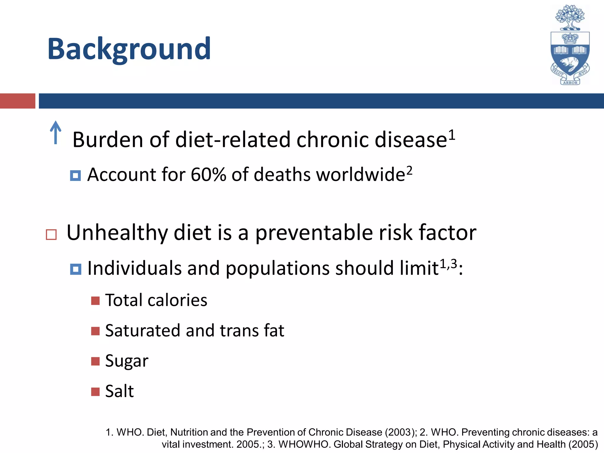 What Is Front Of Pack Labelling_2013 | PPT