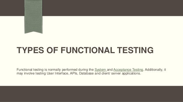 what is functional testing.pdf | Technology & Computing