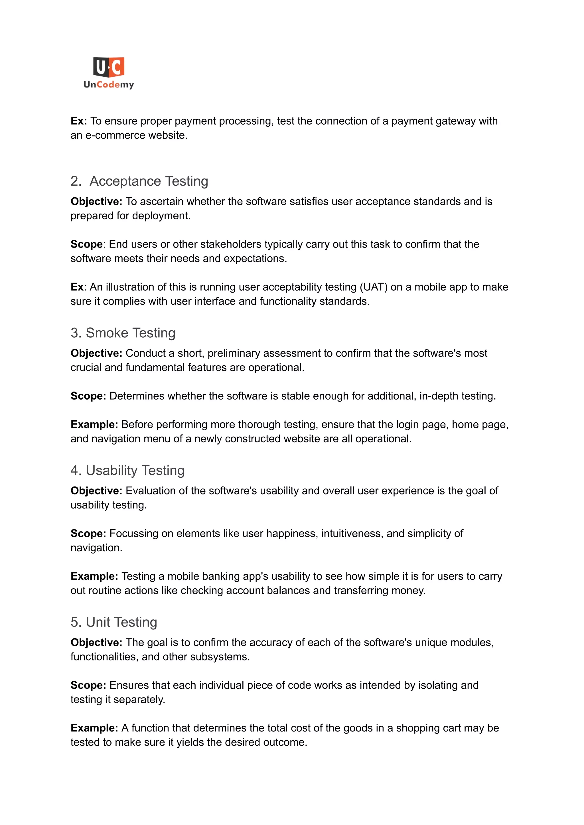 What is Functional Testing? Types and Examples | PDF