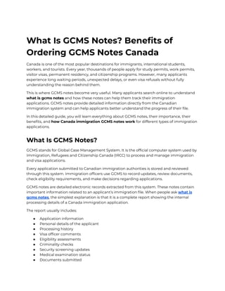 Comprehensive Guide to Understanding and Ordering GCMS Notes for ...