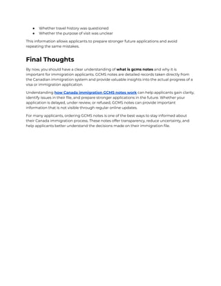 Comprehensive Guide to Understanding and Ordering GCMS Notes for ...