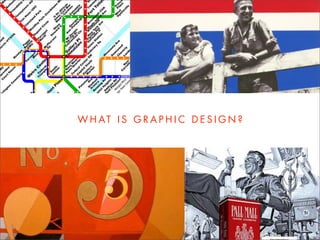 WHAT IS GRAPHIC DESIGN? (Intro to GD, Wk 1)