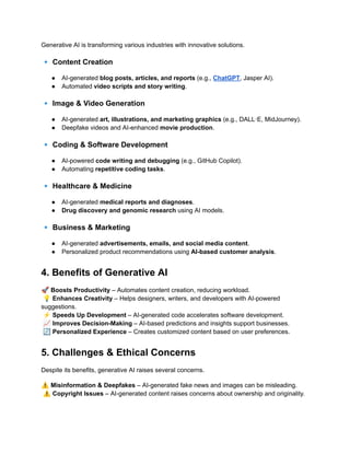 What is Generative AI Everything You Need to Know.pdf