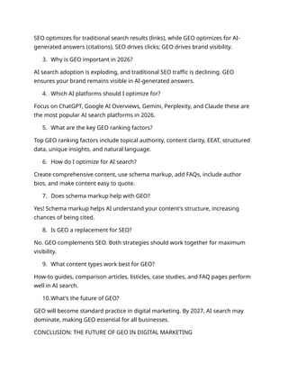 What is Generative Engine Optimization (GEO)? A Complete Guide | DOCX