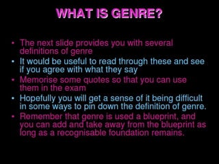 What is genre | PPT