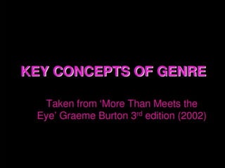 What is genre | PPT