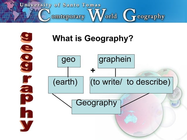 What Is Geography | PPT