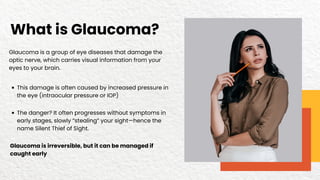 What is Glaucoma - The Silent Thief of Sight | PDF