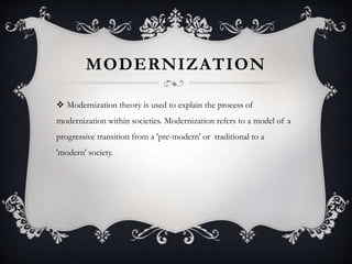 What is Globalization,Modernization and Westernization ? | PPTX