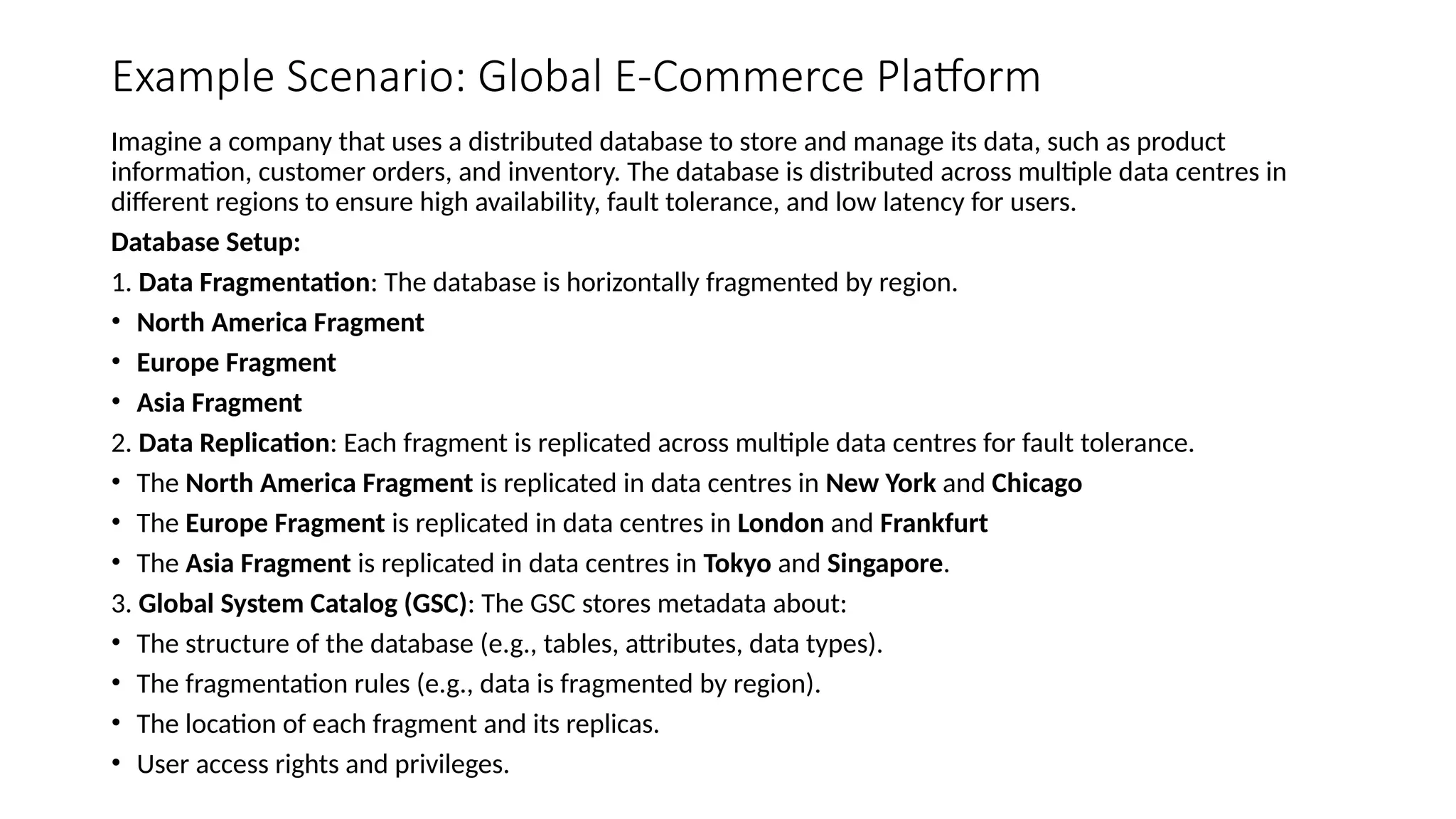 What is Global System catalog, Structure of GCS PPTX