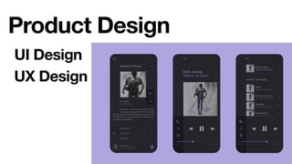 Product Design
UI Design
UX Design
 
