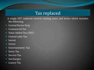 What is gst