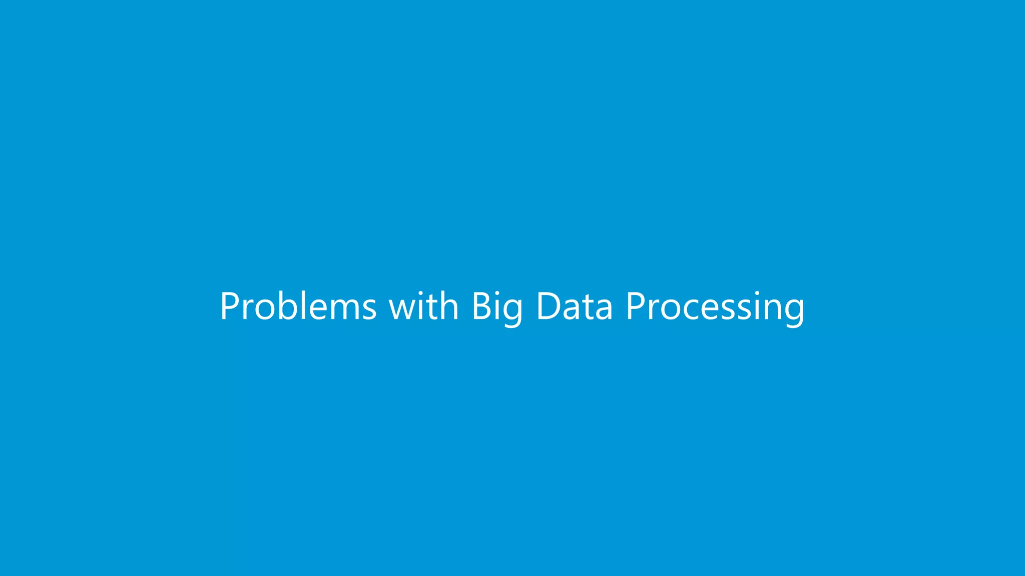 www.edureka.co/big-data-and-hadoopEDUREKA HADOOP CERTIFICATION TRAINING Problems with Big Data Processing 
