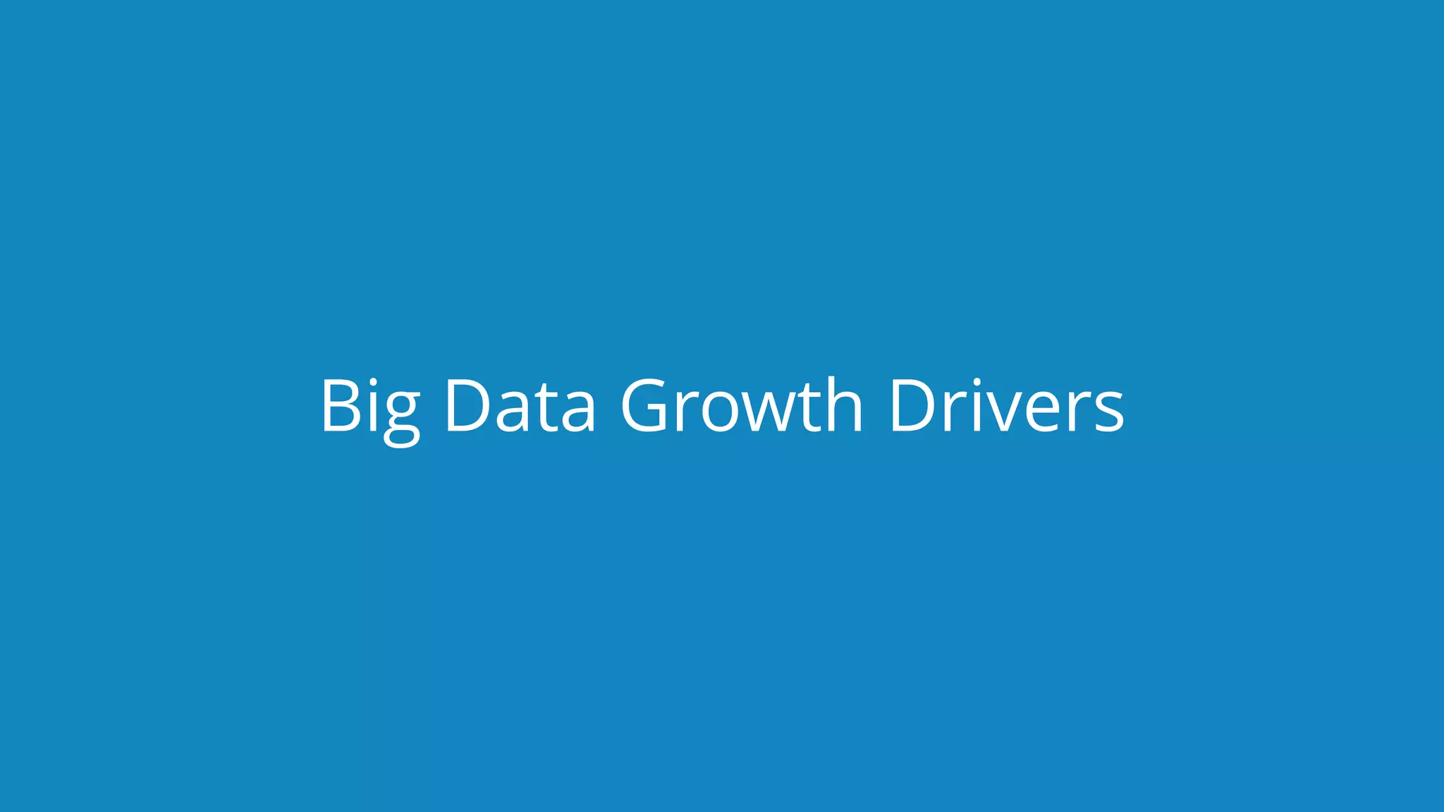 www.edureka.co/big-data-and-hadoopEDUREKA HADOOP CERTIFICATION TRAINING Big Data Growth Drivers 