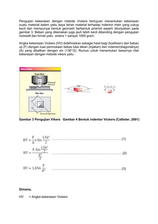 What is hardness test | DOCX