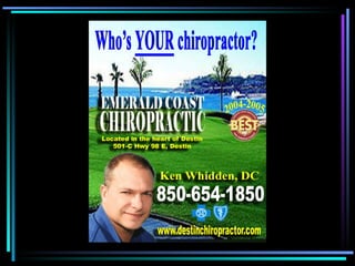 Who’s your chiropractor 