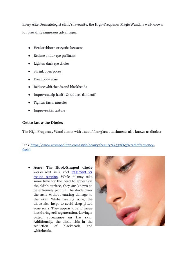 What is high frequency facial how to dry pimples at home with this