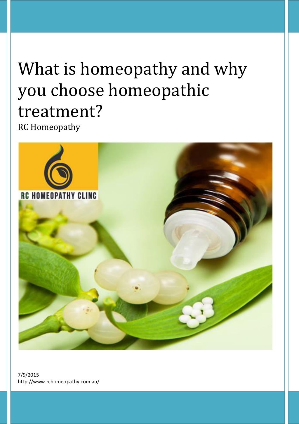 What Is Homeopathy And Why You Choose Homeopathic Treatment