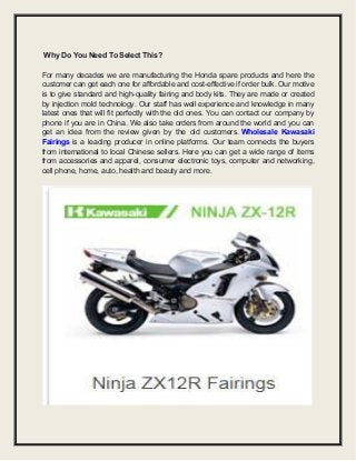 What is Honda CBR600RR Fairing in China?