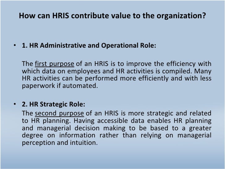 What is hris system