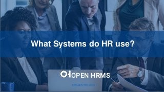 How to Configure Product Variant
Price in Odo V12
OPEN HRMS
What Systems do HR use?
www.openhrms.com
 