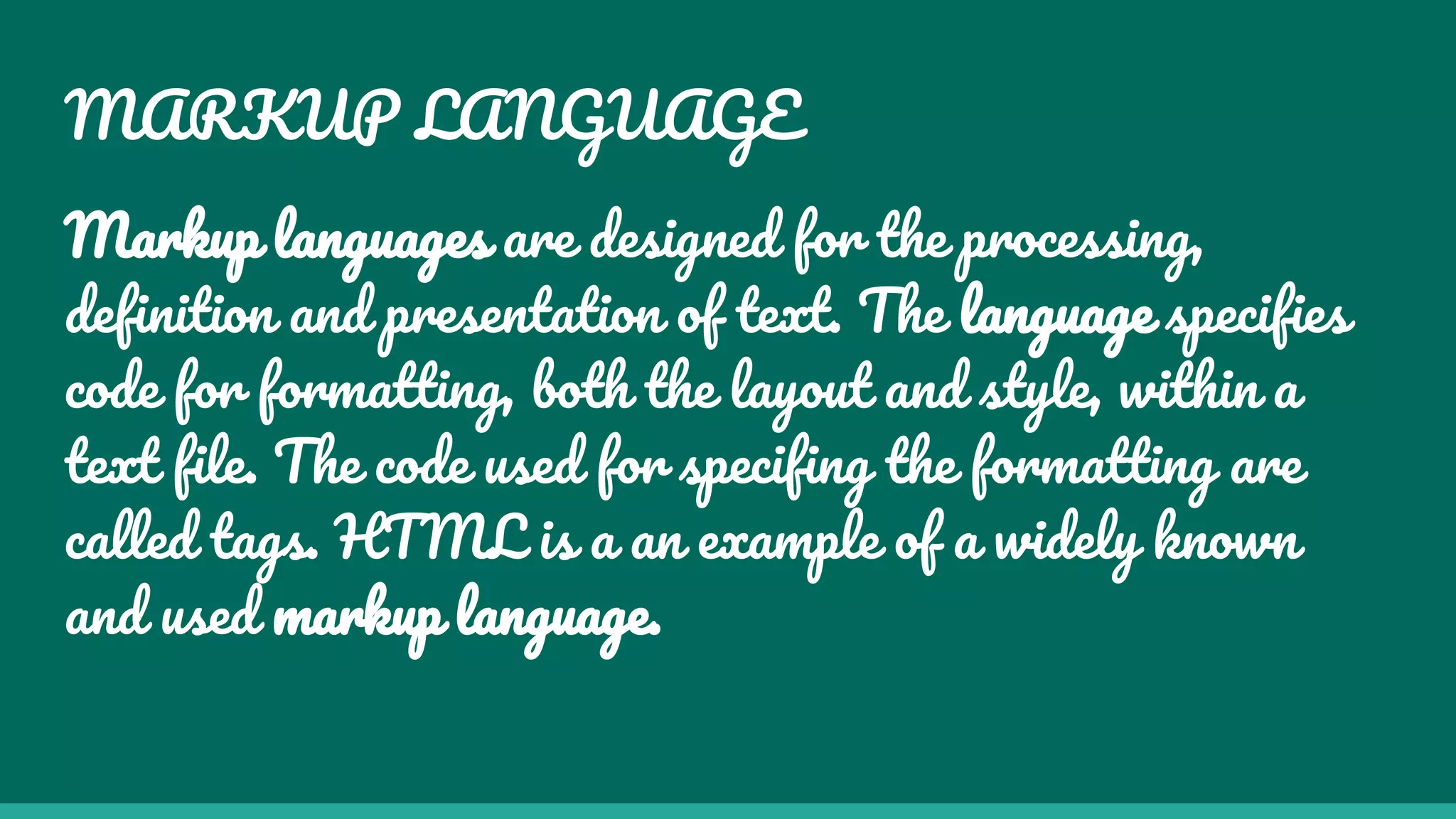 What is html | PPTX image.