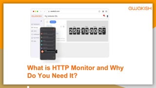 What is HTTP Monitor and Why
Do You Need It?
 