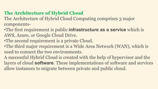 What is Hybrid cloud tutorial | PPTX